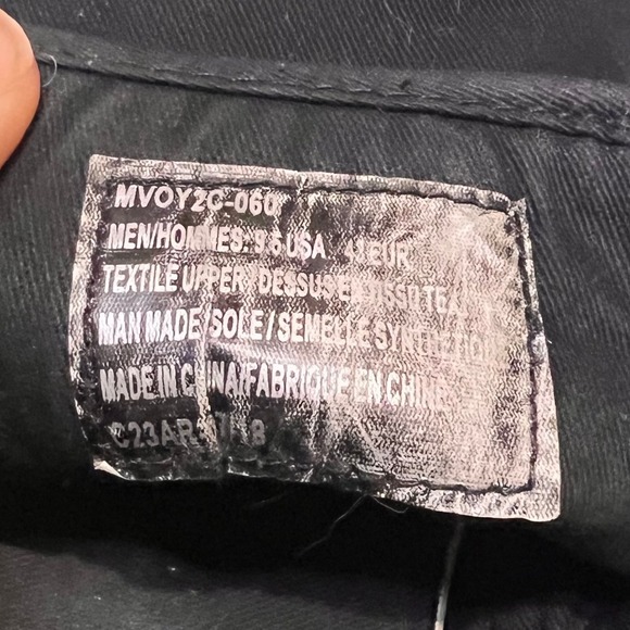 LUGZ Mens Black Canvas Slip-On Casual‎ Loafers Comfort Sneakers Shoes - Picture 11 of 13